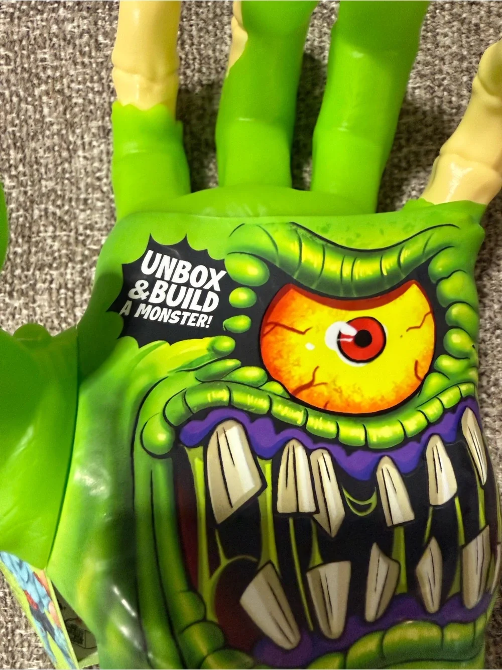 Smashers Horror House Green Monster Hand Toy - 10+ Surprises